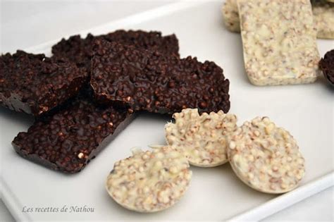 Tablettes De Chocolat Au Quinoa Souffl