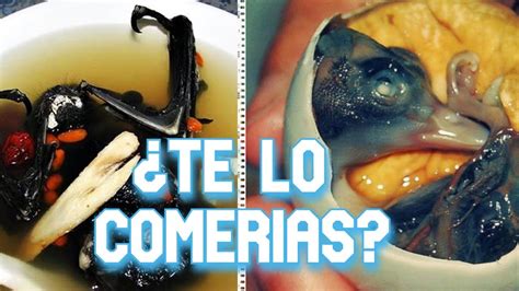 COMIDAS más RARAS y ASQUEROSAS del MUNDO YouTube