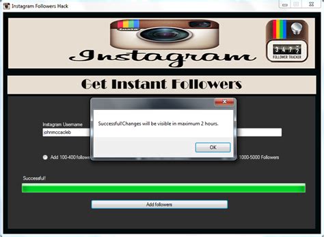 Instagram Followers Hack