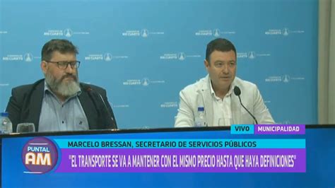 Marcelo Bressan sobre la eliminación de subsidios al transporte hay un