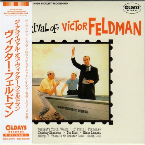 Victor Feldman – The Arrival Of Victor Feldman (2016, Paper Sleeve, CD ...