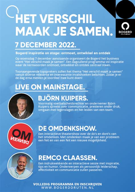 Het Verschil Maak Je Samen Business Club Maas Waal