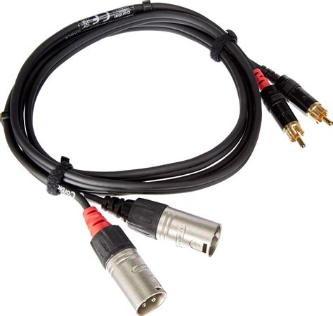 Cordial Cables C Ble Audio Double Xlr M Le Rca M C Bles Audio