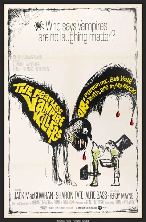 The Fearless Vampire Killers 1967 Original One Sheet Movie Poster