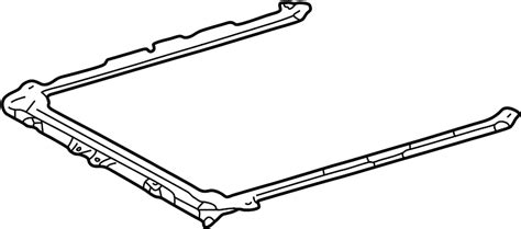 Toyota Land Cruiser Sunroof Frame W Sunroof W Sunroof