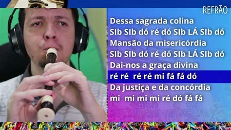 Hino Ao Senhor Do Bonfim Flauta Doce Cifras Mel Dica