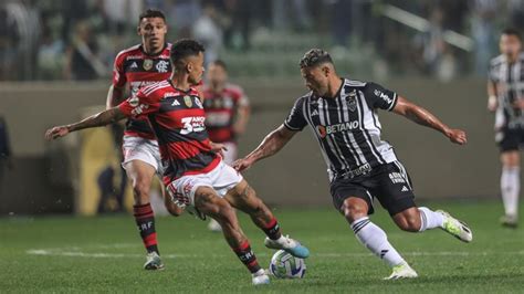 Flamengo x Atlético MG onde assistir ao vivo e escalações