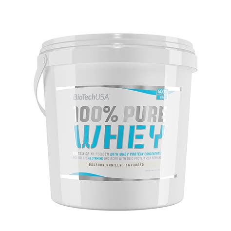 BioTech USA 100 Pure Whey 4000gr Νmak Fitness nmakfitness