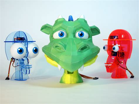 Starbots Animatronic Kits Another Kickstarter Success Story Make