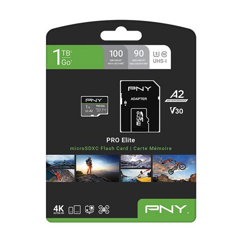 PRO Elite Class 10 U3 V30 MicroSD Flash Memory Card