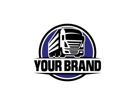 Trucking Company Logo Vector Isolated 28044340 Vector Art At Vecteezy