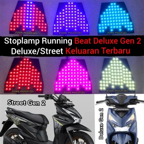 Jual Stoplamp Running Beat Deluxe Gen Beat New Beat Keluaran