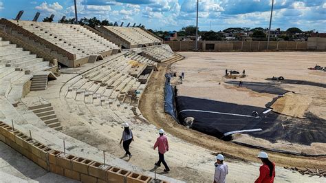 VISITA A LAS OBRAS DEL ESTADIO DE BEISBOL 20 DE ENERO: UN HITO EN LA