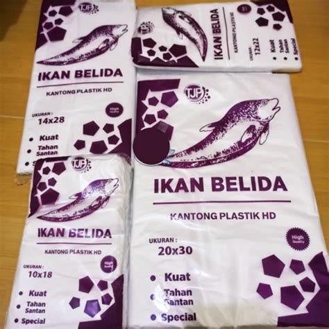 Jual HD BELIDA Kantong Plastik Cap Ikan Kiloan 1 4 Kg 1 2 Kg 1 Kg 2