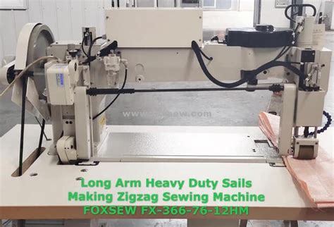 Long Arm Heavy Duty Sail Maker Zigzag Sewing Machine Foxsew