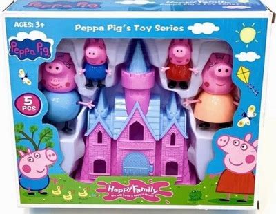 Winka Peppa Duzy Zestaw Zamek Figurki Szt Pepa George Mama Tata