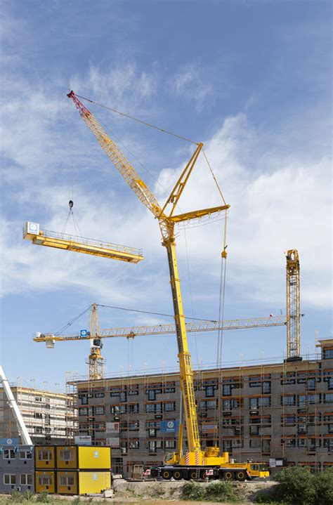 Ltm Mobile Crane With Liebherr Single Engine Concept Proves