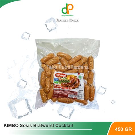 Jual KIMBO Sosis Bratwurst Cocktail 450gr Shopee Indonesia