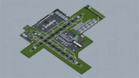 Minecraft Airport Map