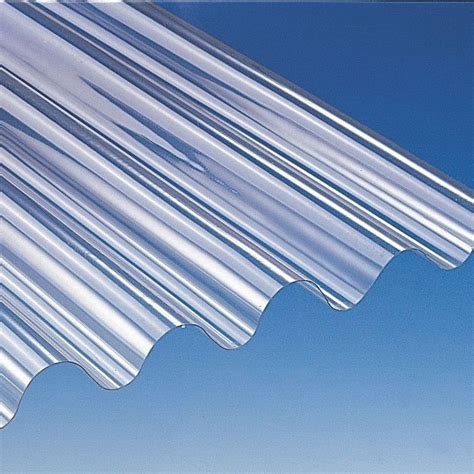 Mini Corrugated Roofing 0 8mm Clear 660mm X 2440mm Rockwell Building