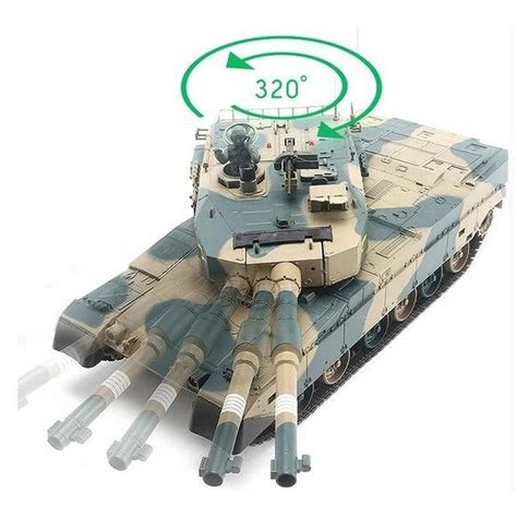 US M1A2 Abrams RC Airsoft Infra Red Battle Tank With 2 4G Transmitter