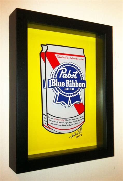 Pabst Blue Ribbon Beer Pabst Blue Ribbon Print Pabst Blue - Etsy ...