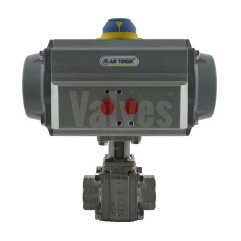 Pneumatic Actuated Starline Stainless Steel Reduced Bore Ball Valve