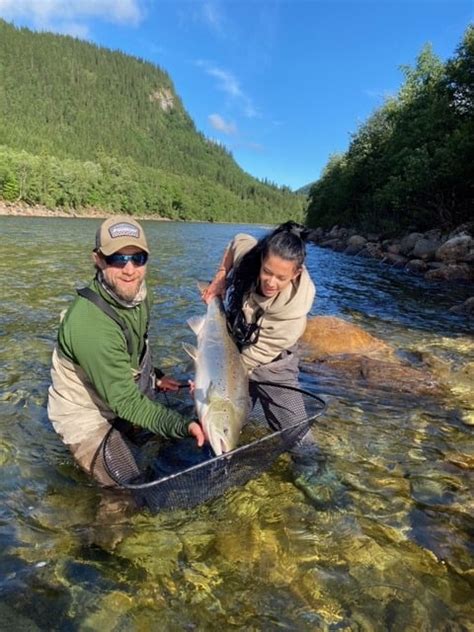 Atlantic Salmon Fishing Report At Winsnes Lodge On The Gaula River