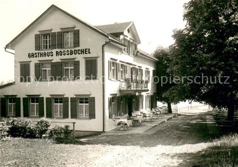 AK Ansichtskarte Rorschach Bodensee SG Gasthaus Rossbuechel Nr