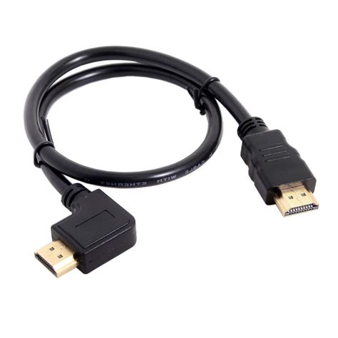 Cablecc 90 Degree Angled Type Hdmi 14 Male To Hdmi Male