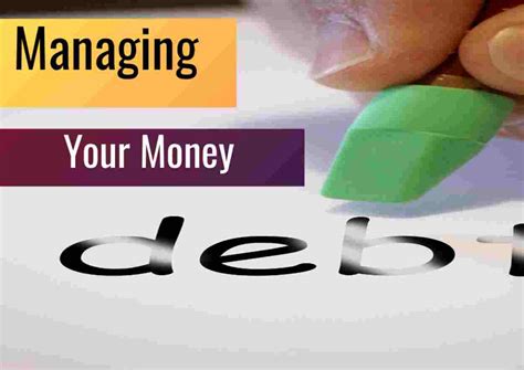 Managing Your Money: Debt And Personal Loans