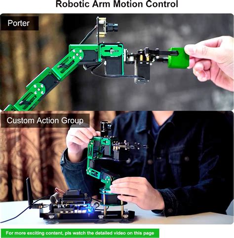 Yahboom Dof Robot Arm Kit For Raspberry Pi B With India Ubuy