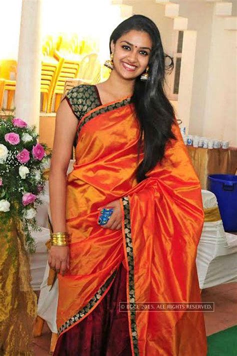 Keerthy Suresh Saree Still ~ Hot N Sexy Actress