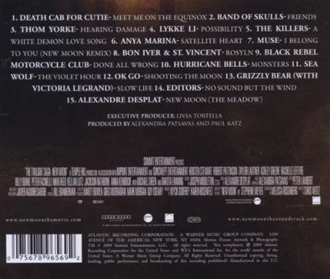 The Twilight Saga New Moon Original Motion Picture Soundtrack