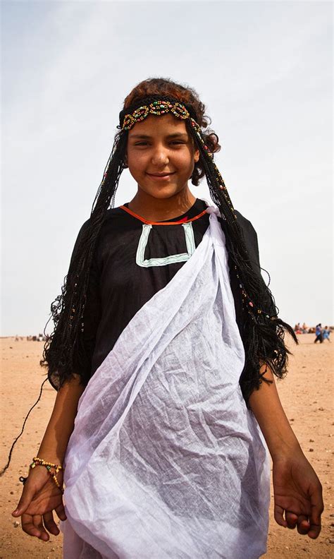 Traditional Sahrawi Girl Tuareg People African Hairstyles Western