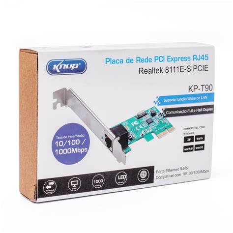 Placa De Rede Gigabit Pci Express Pci e Até 1000 Mbps Rj45 MercadoLivre