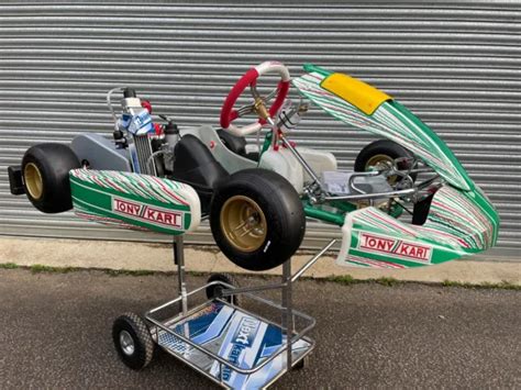 Neu 2024 Tony Kart Chassis Mit Rotax Max Evo Micro Uk Motor Kadett