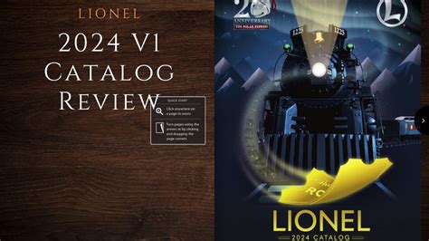 Lionel Catalog Review Youtube