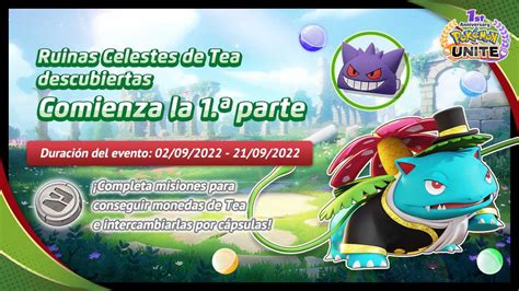 Pok Mon Unite Anuncia Novedades Para Celebrar Su Primer Aniversario