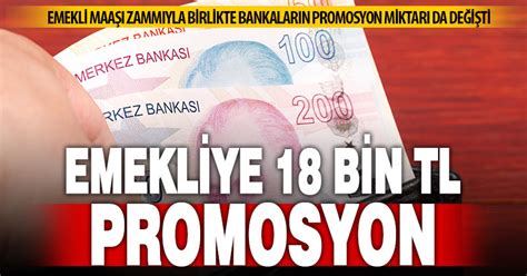 Emekliye banka promosyonu 20 bin TLye ulaştı denizlihaber