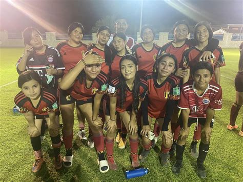 Torneo relampago de futbol de la liga municipal de Fútbol 9 femenil