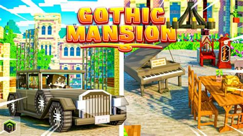 Gothic Mansion by CrackedCubes (Minecraft Marketplace Map) - Minecraft ...