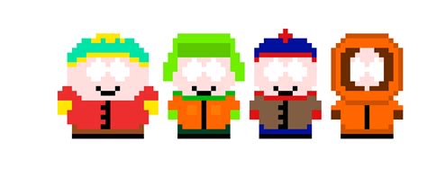 South Park Pixel Art Maker