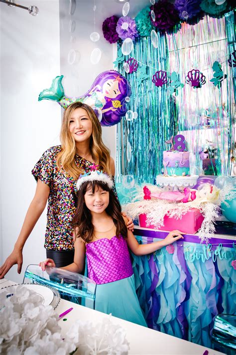 Mermaid themed party