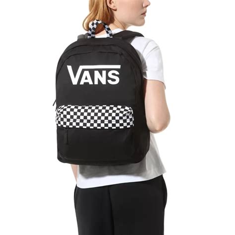 Plecak Vans Realm Backpack czarny w kratę Bludshop sklep online