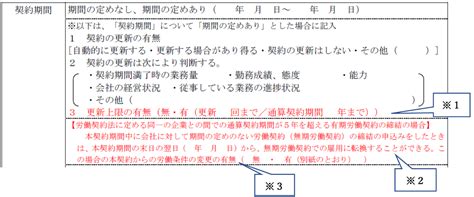 2024年4月から：雇用契約書の追加記載 その1 有期労働契約書の更新の上限について ピー・エム・ピー株式会社