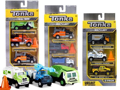 The Tonka Set Trucks Za3632 Toys Cars Tractors Parking 3 4