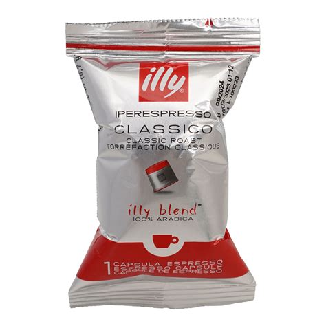 illy iperespresso classico classic roast capsules  carton