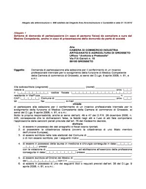 Compilabile Online Gr Camcom Gov Allegato Schema Di Domanda Di