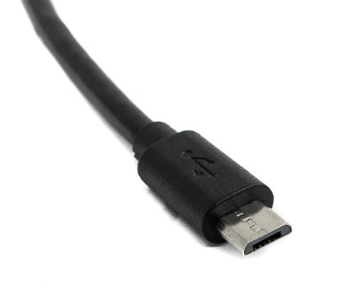 Usb Kabel Cm Micro B Stecker Zu Buchse Adapter Schraube In Schwarz